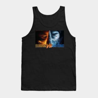 Scorpion vs Sub Zero team Mortal Kombat Pro Kompetition Tank Top